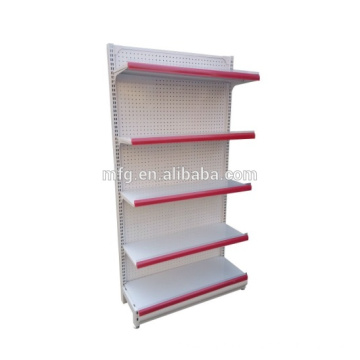 Light Duty Cold Rolled Stahl Single / Double Side Display Supermarkt / Lebensmittel Racks